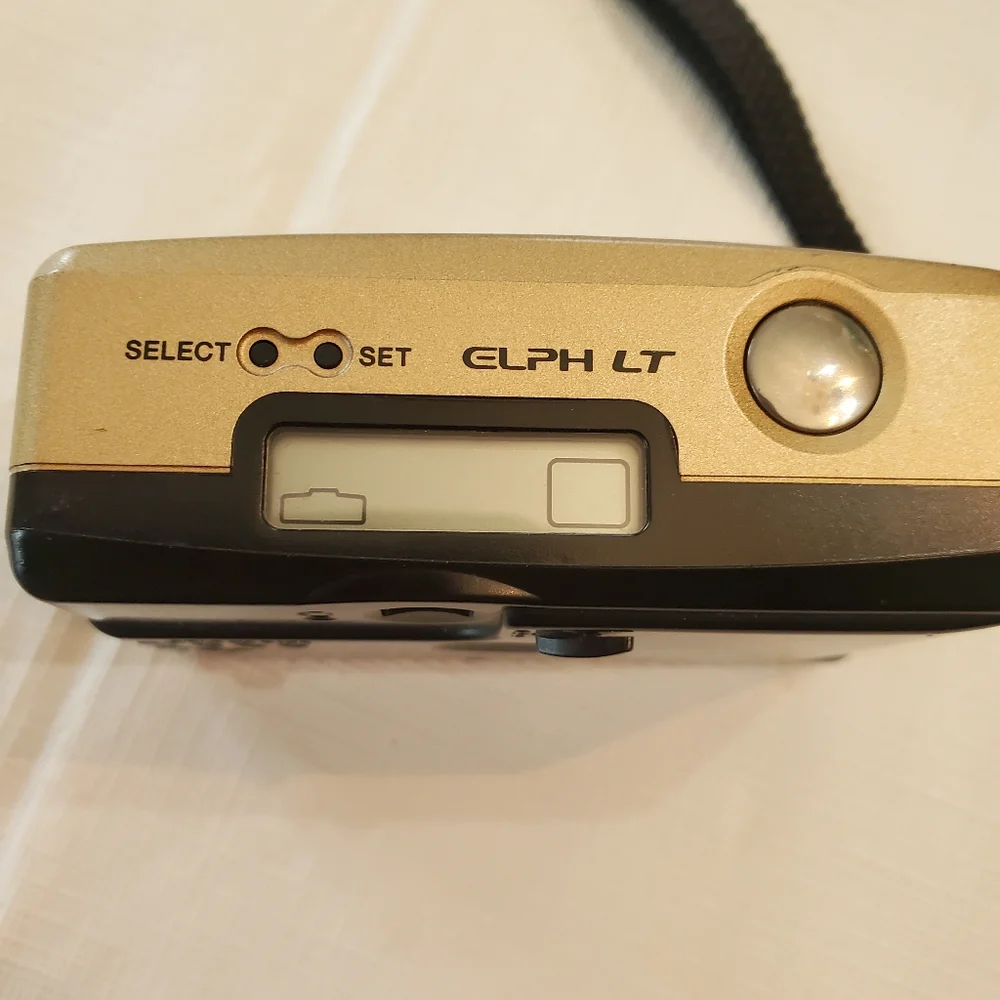Canon ELPH LT APS Film Camera Point & Shoot 23mm Prime Fixed Lens **Not Tested**